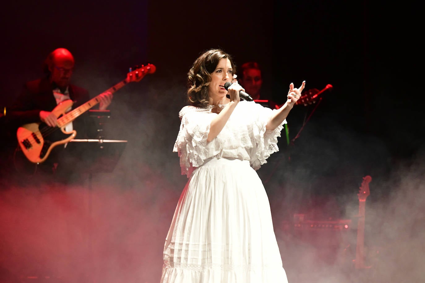 Celebración de Mira quien canta en el auditorio de El Espina. PEDRO LUIS MERINO