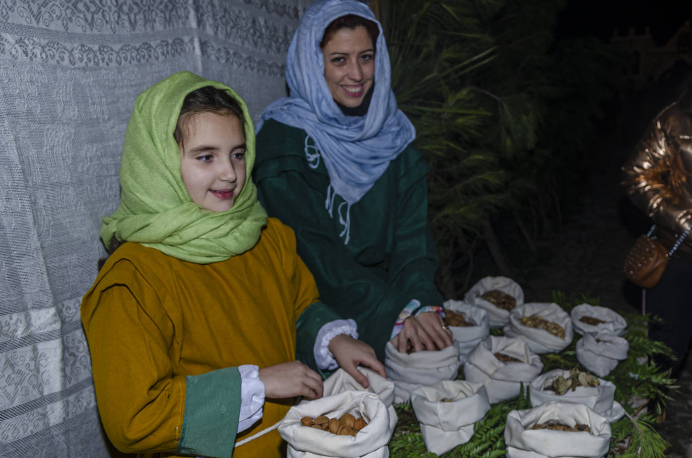 En esta XI edición participaron los 25 quintos de este año. Este montaje destacó principalmente por su realismo y gran variedad de escenas y antiguos oficios, como el pescadero, hortelano, panadero, y el cantero, representado por su alcalde, Félix Velasco.