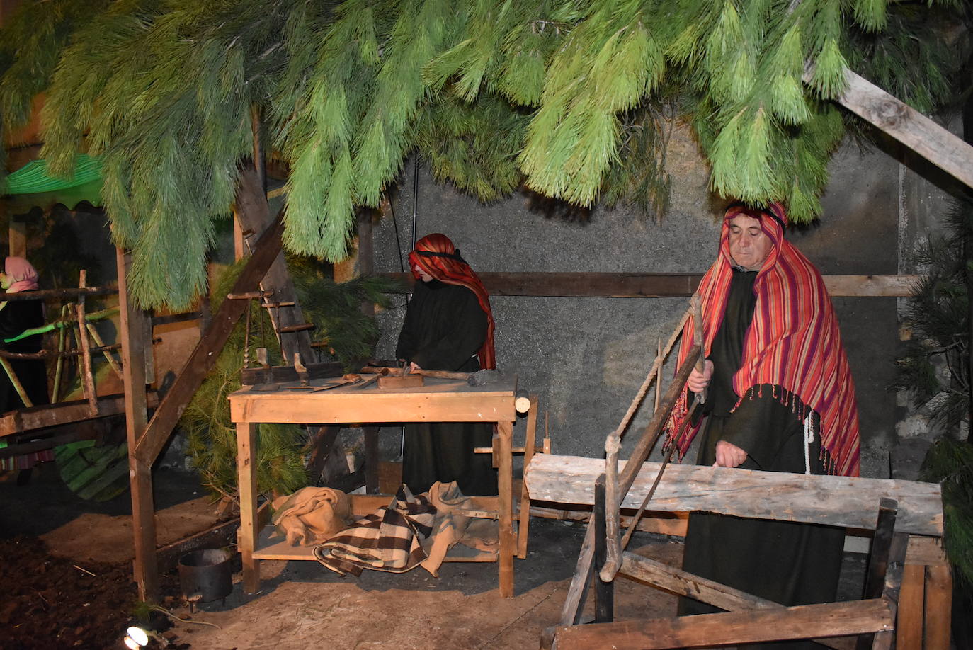 En esta XI edición participaron los 25 quintos de este año. Este montaje destacó principalmente por su realismo y gran variedad de escenas y antiguos oficios, como el pescadero, hortelano, panadero, y el cantero, representado por su alcalde, Félix Velasco.