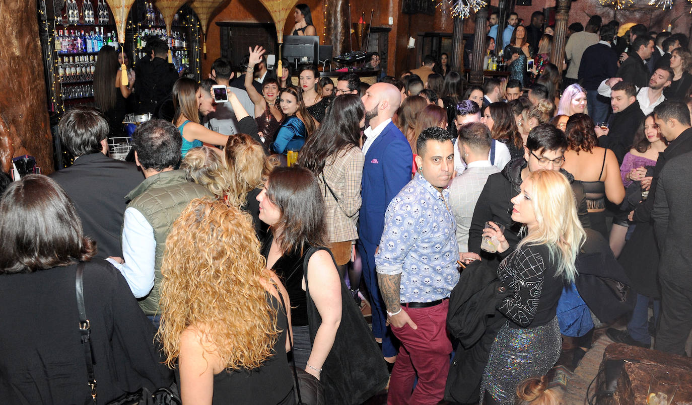 Así celebraron algunos vallisoletanos la noche de fin de año en OHM 