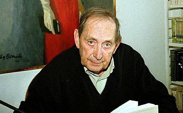 El escritor vallisoletano Miguel Delibes.