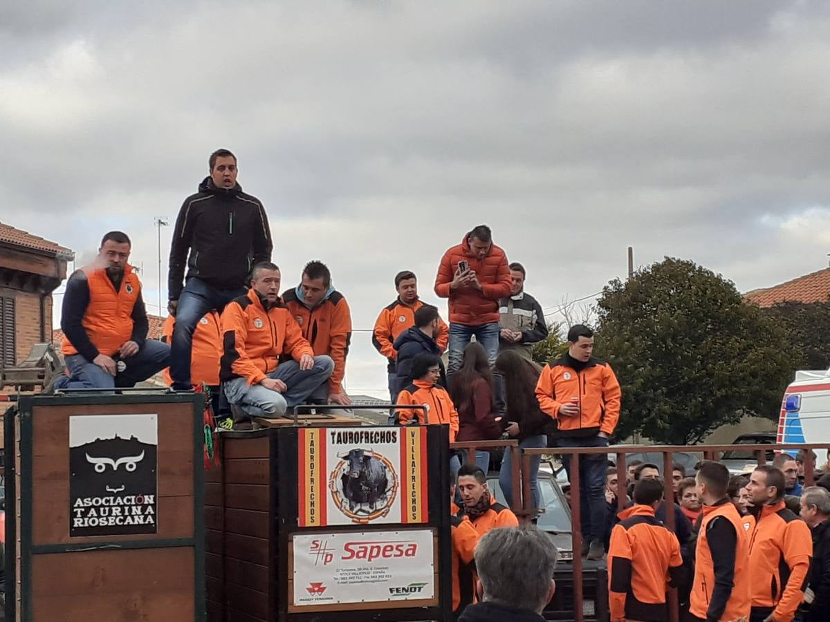 Fotos: Las imágenes del encierro de Villafrechós