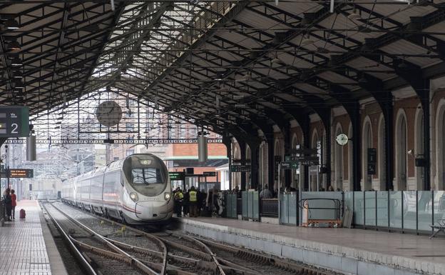 Estación de trenes Campo Grande, que renovará parte de su edificio con una ampliación que comunicará la plaza de Colón con el barrio de Delicias. 