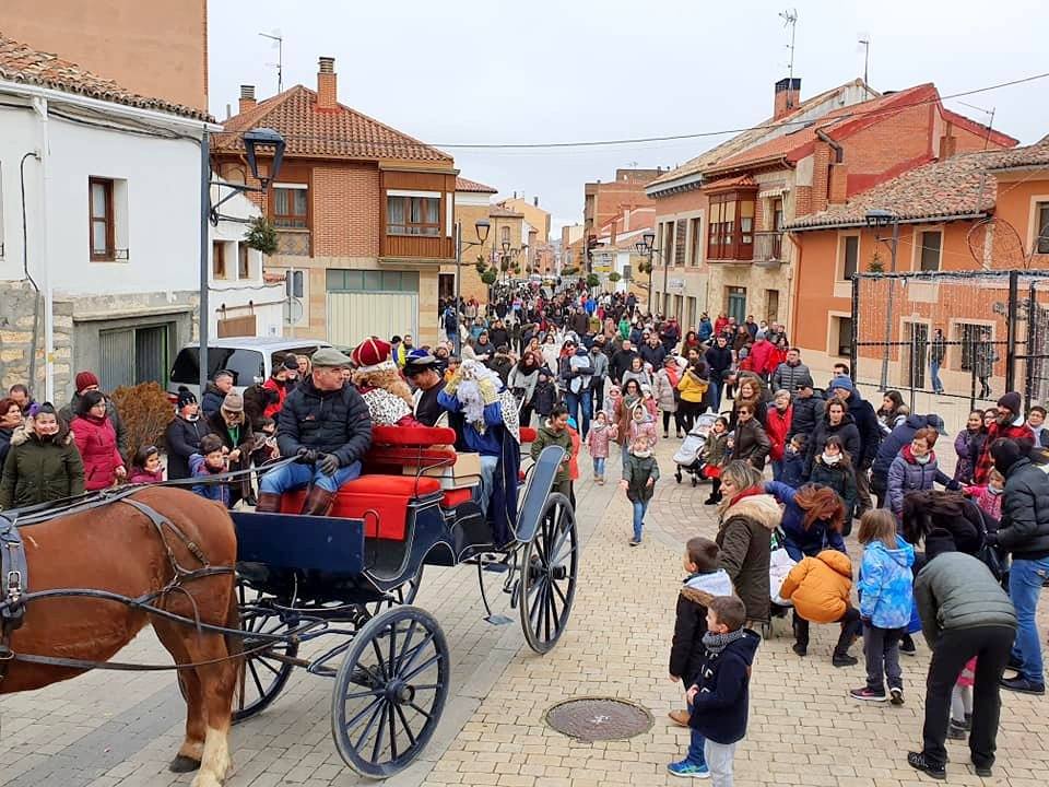 Los Reyes Magos en Villamuriel de Cerrato.