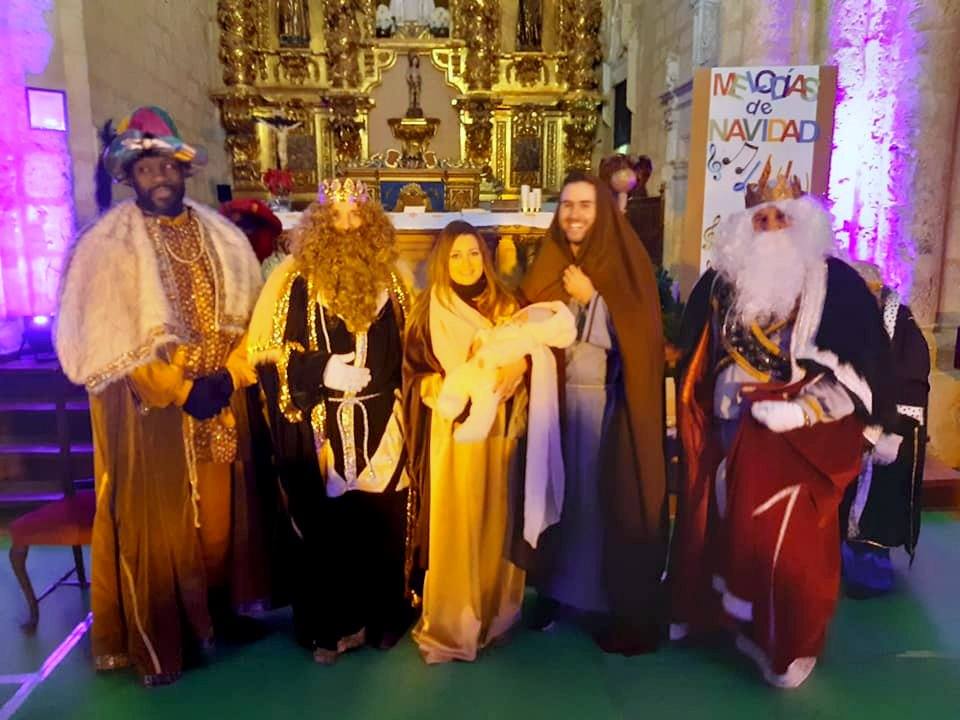 Los Reyes Magos en Villamuriel de Cerrato.