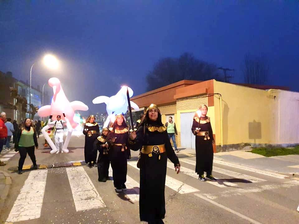 Los Reyes Magos en Villamuriel de Cerrato.