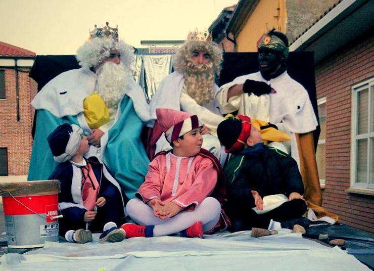Los Reyes Magos recorren el Cerrato. 