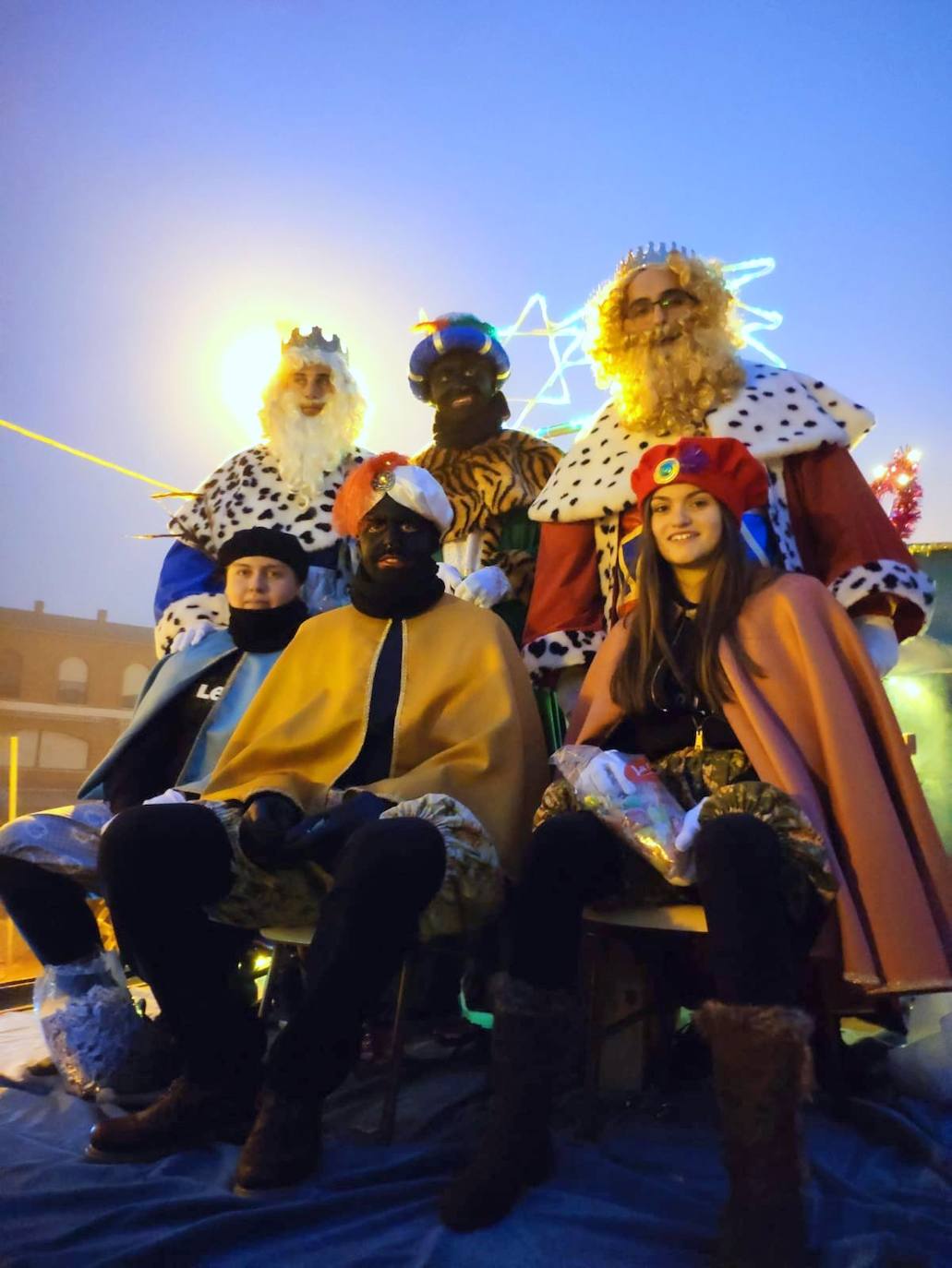 Los Reyes Magos recorren el Cerrato. 