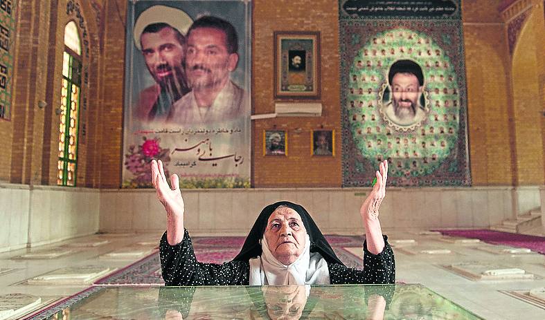 Cementerio de los Mártires, en Teherán. Así llaman allí al millón de combatientes muertos en la guerra que enfrentó al país de los ayatolás con Irak cuando Sadam Hussein invadió Irán en 1980.