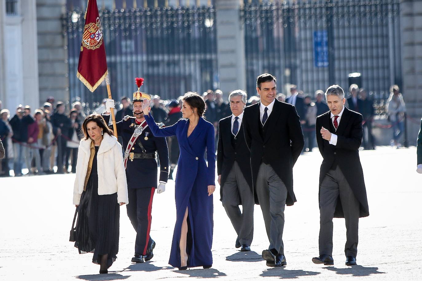 La Reina deslumbró durante la Pascua Militar con un favorecedor recogido bajo repleto de trenzas y con un toque despeinado, que podría convertirse en la mejor apuesta para los looks de invitada