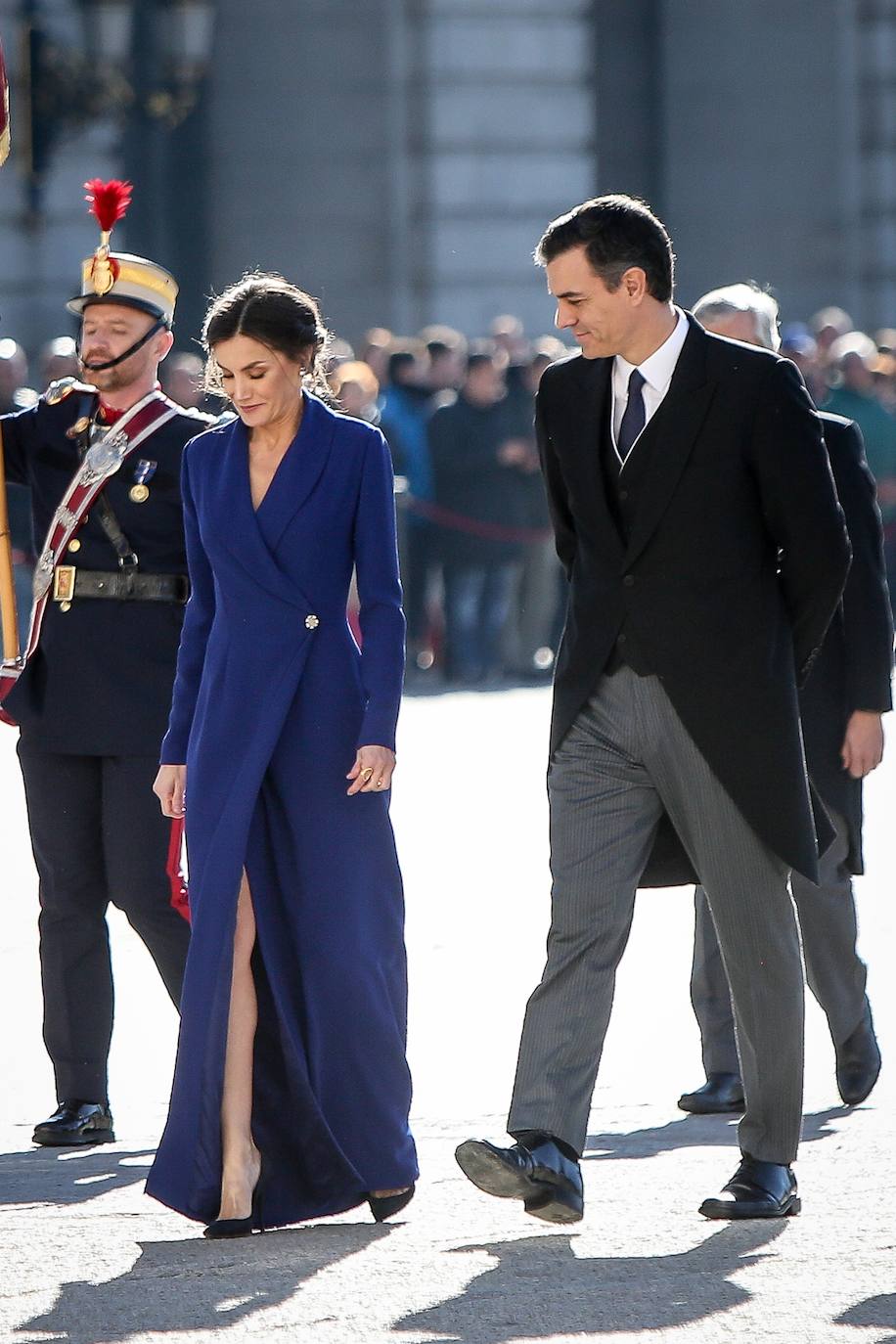 La Reina deslumbró durante la Pascua Militar con un favorecedor recogido bajo repleto de trenzas y con un toque despeinado, que podría convertirse en la mejor apuesta para los looks de invitada