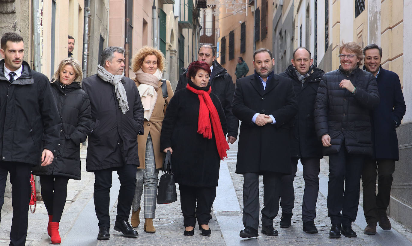 Visita a a Segovia del ministro, José Luis Ábalos 