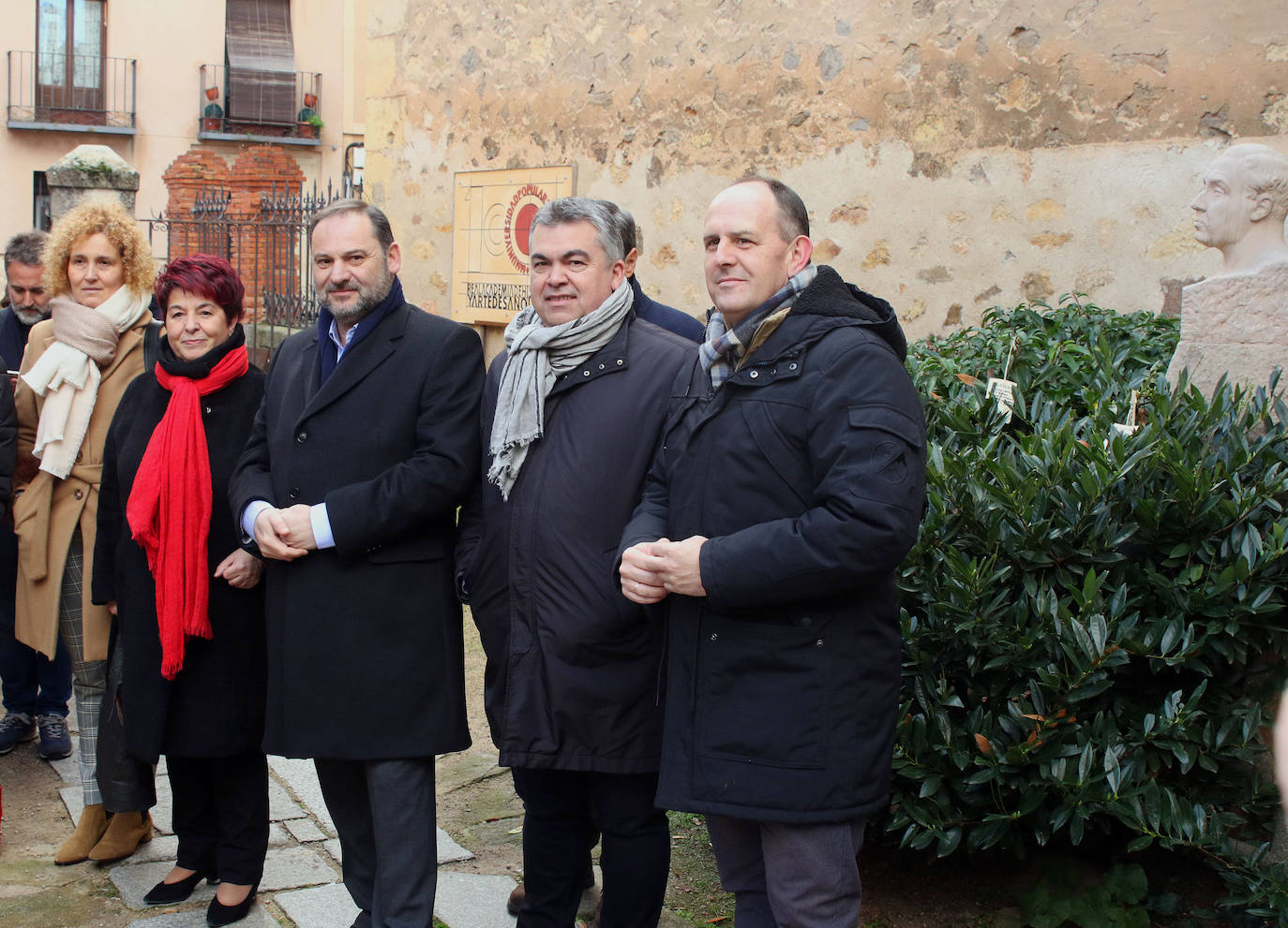 Visita a a Segovia del ministro, José Luis Ábalos 