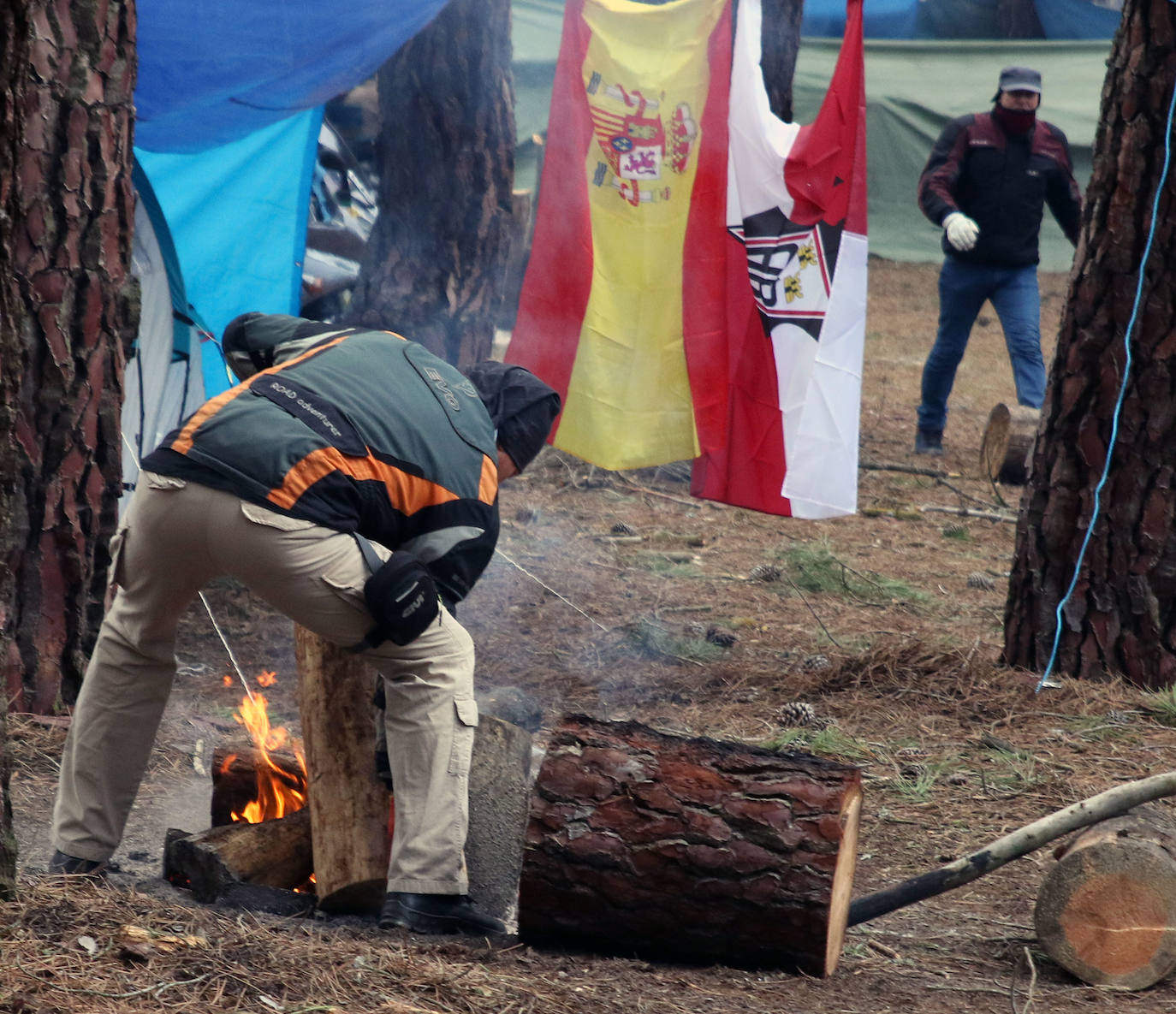 Concentración motera La Leyenda Continúa en Cantalejo 