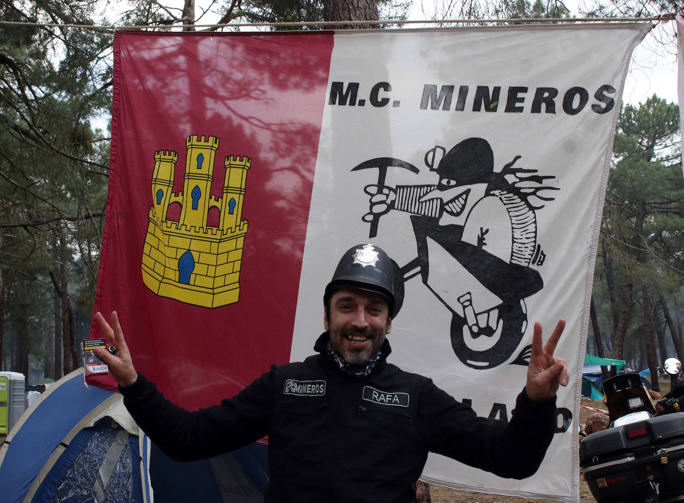 Concentración motera La Leyenda Continúa en Cantalejo 