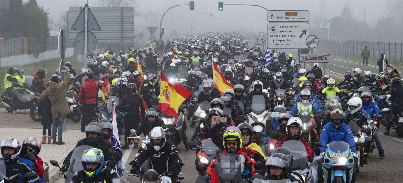 El desfile ha recorrido la ciudad llevando la concentración al corazón de Valladolid. 