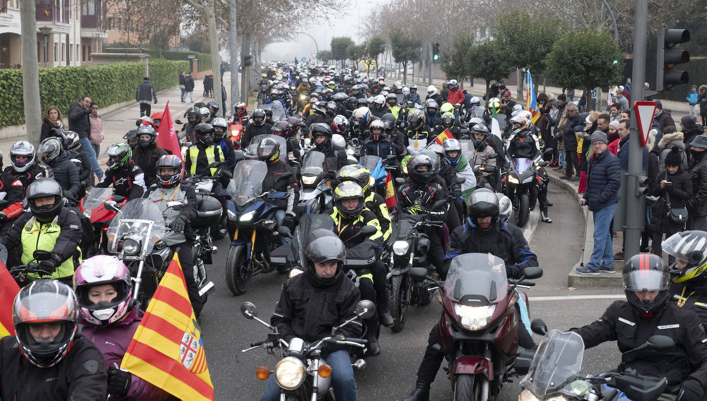 El desfile ha recorrido la ciudad llevando la concentración al corazón de Valladolid. 