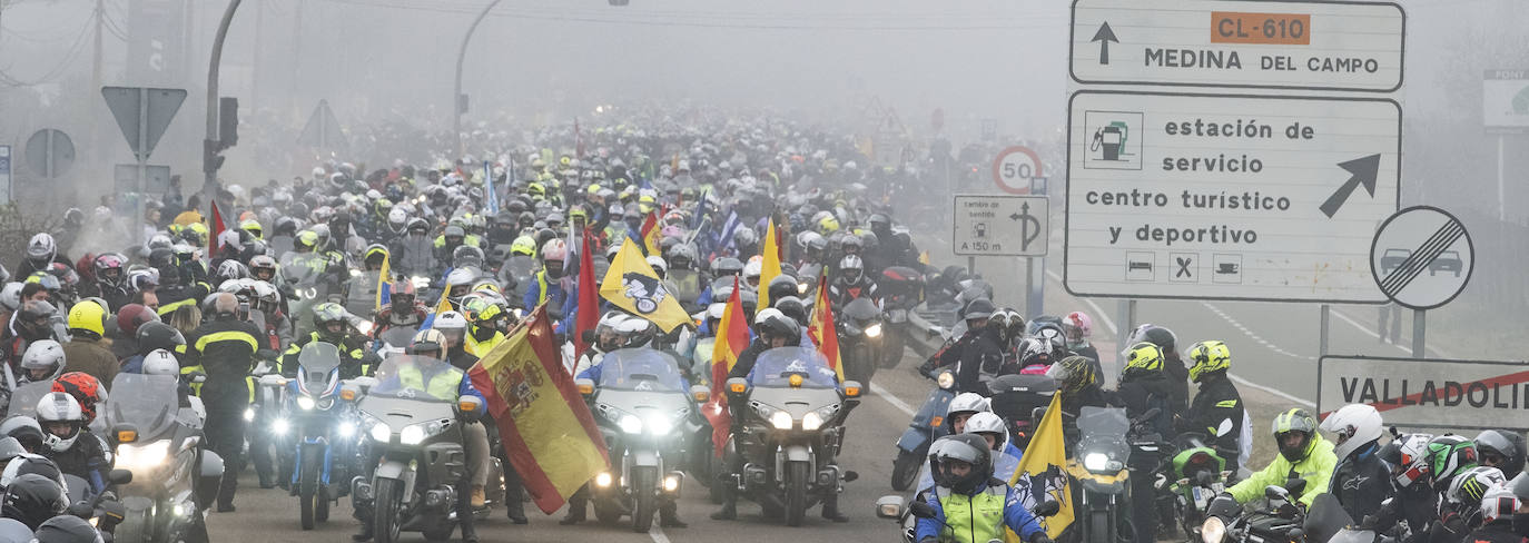 El desfile ha recorrido la ciudad llevando la concentración al corazón de Valladolid. 