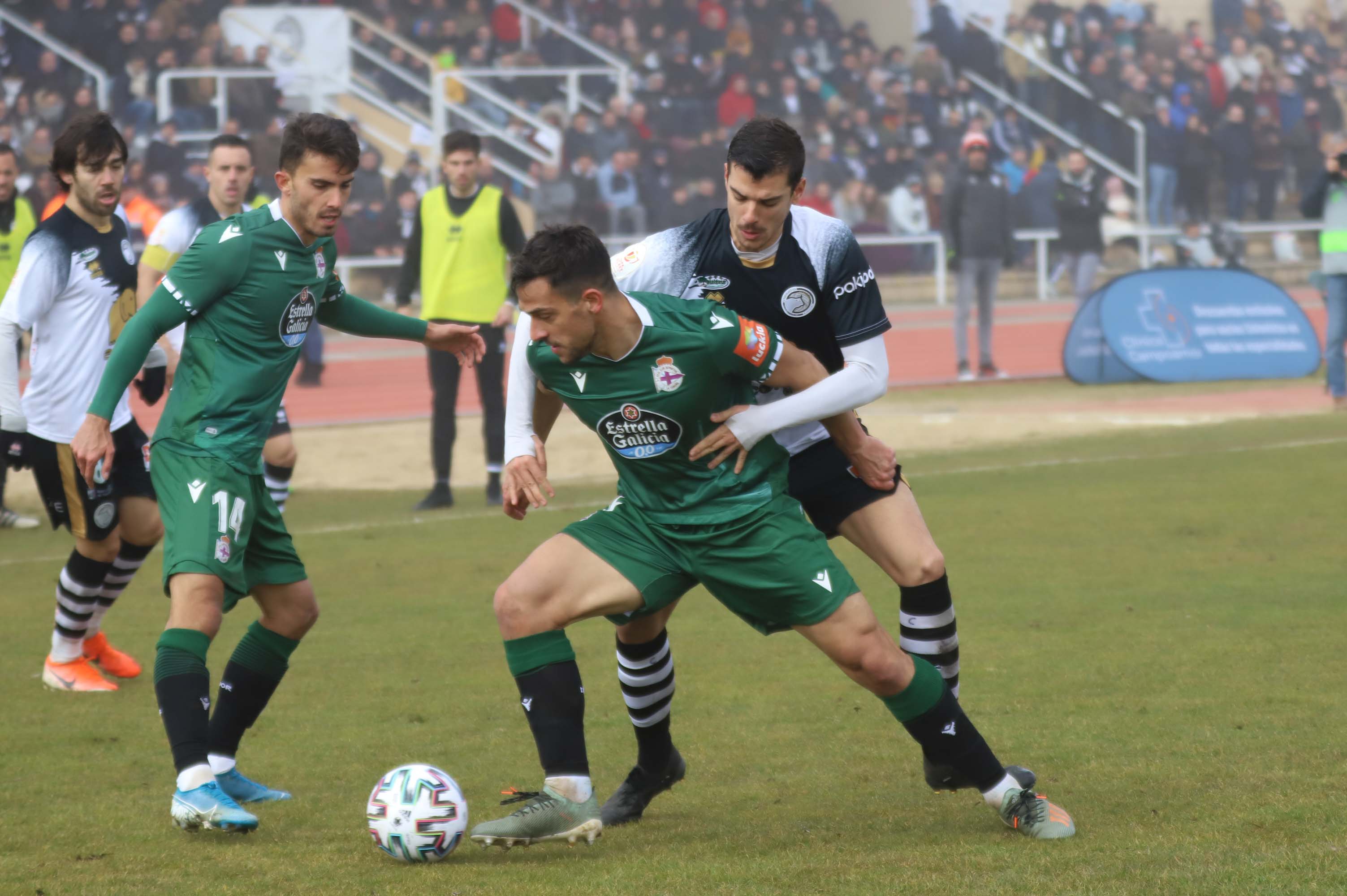 Fotos: Inicio y jugadas del Unionistas - Depor