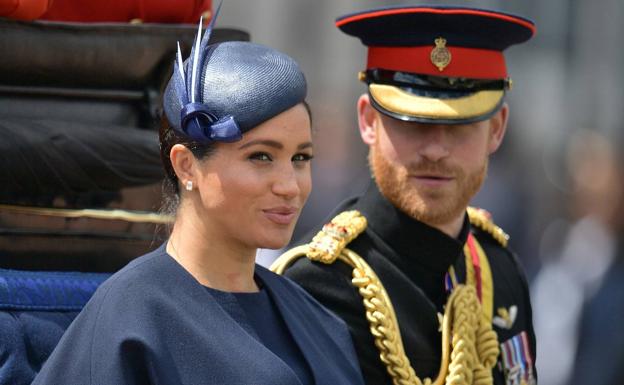 Los duques de Sussex, Meghan y Harry.