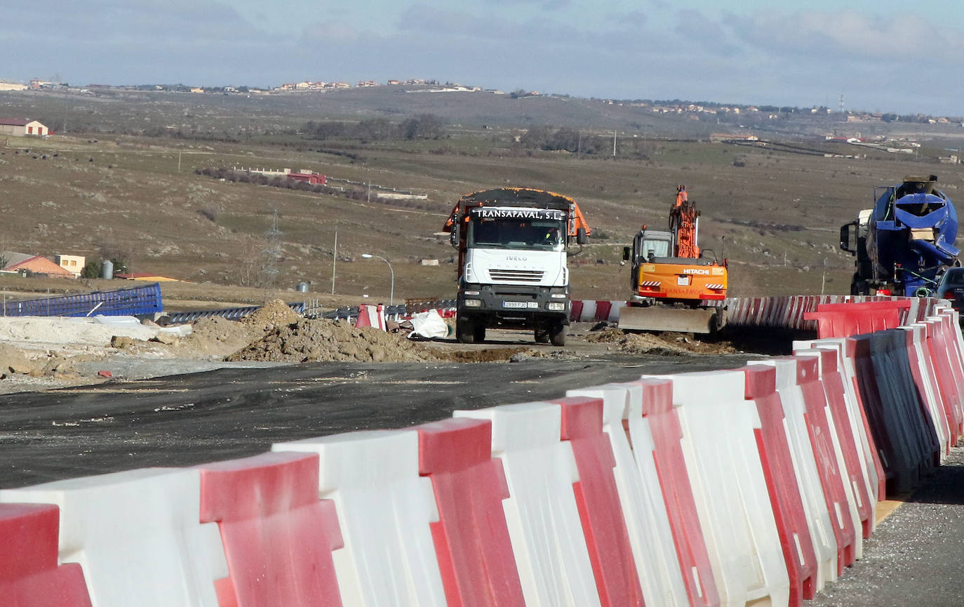 Obras en la SG-20