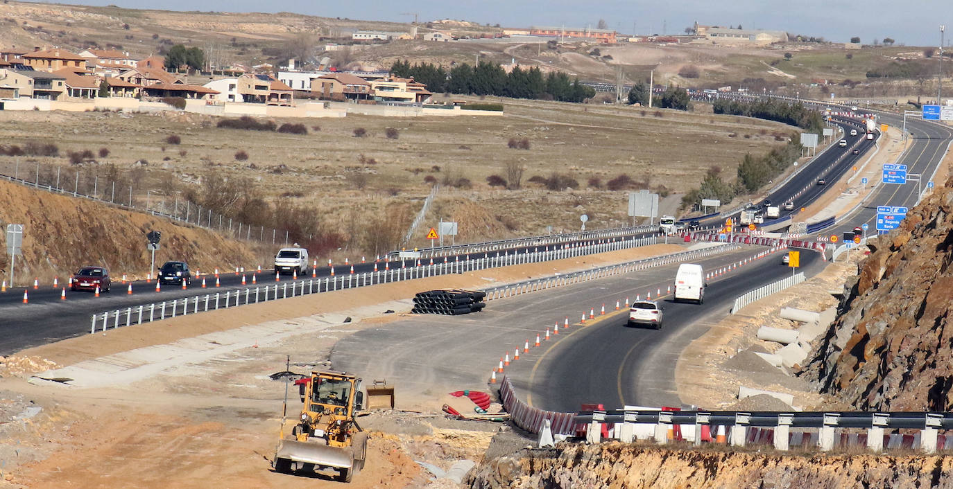 Obras en la SG-20