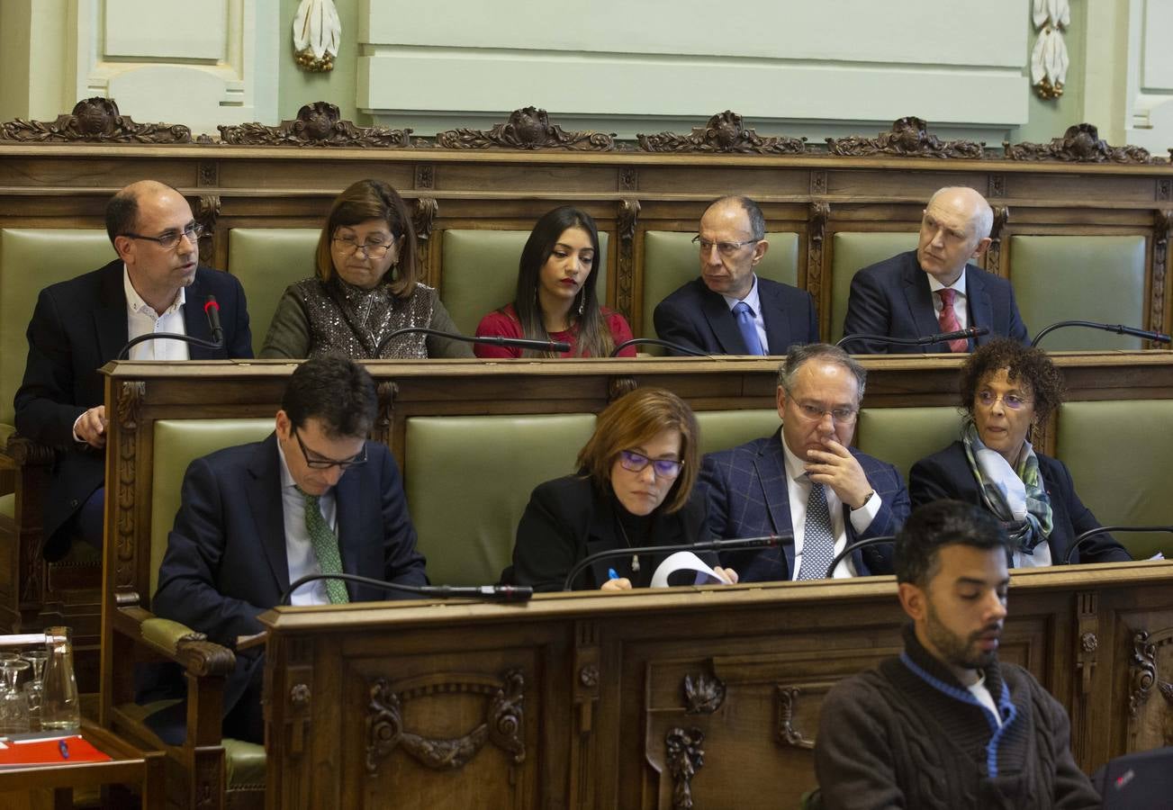 Fotos: Pleno en el Ayuntamiento de Valladolid