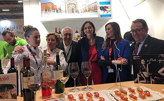 La ministra Reyes Maroto, en Madrid Fusión. 