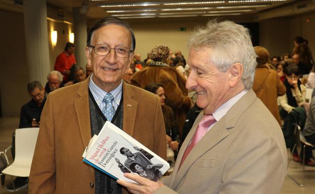 Ramón García, durante su conferencia. 