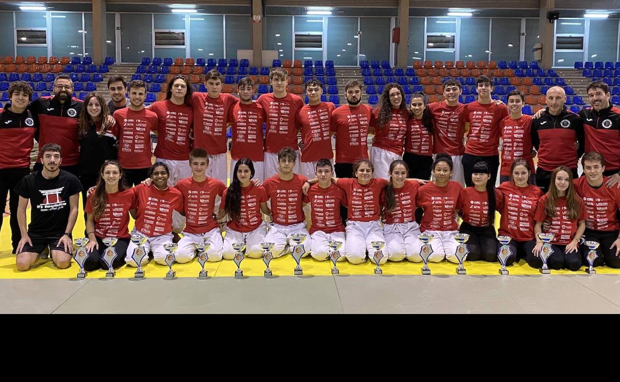 Gran balance del Doryoku en el campeonato autonómico júnior celebrado en Valladolid