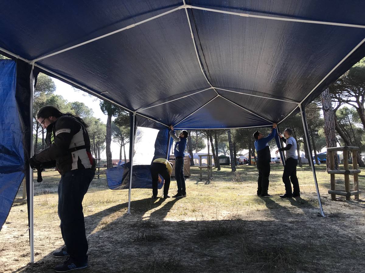 El grueso de motoristas llegarán el viernes a partir de las doce de la mañana, hora en la que las autoridades visitaran la zona de acampada