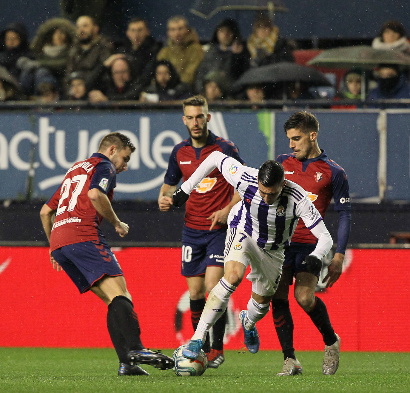 Fotos: Las imágenes del Osasuna - Real Valladolid (0-0)