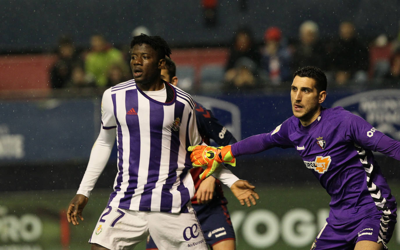 Fotos: Las imágenes del Osasuna - Real Valladolid (0-0)