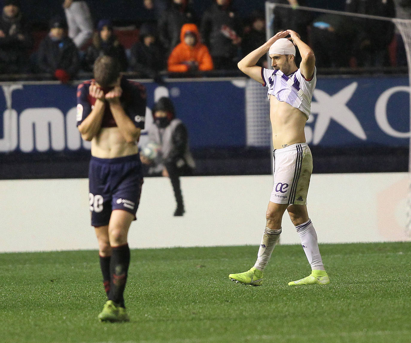 Fotos: Las imágenes del Osasuna - Real Valladolid (0-0)