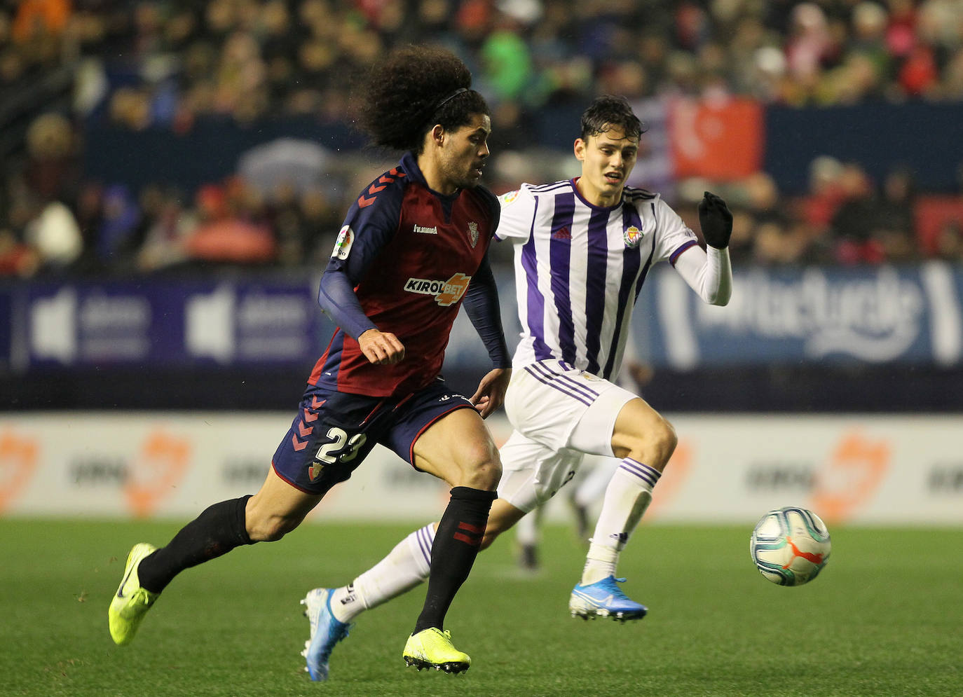 Fotos: Las imágenes del Osasuna - Real Valladolid (0-0)