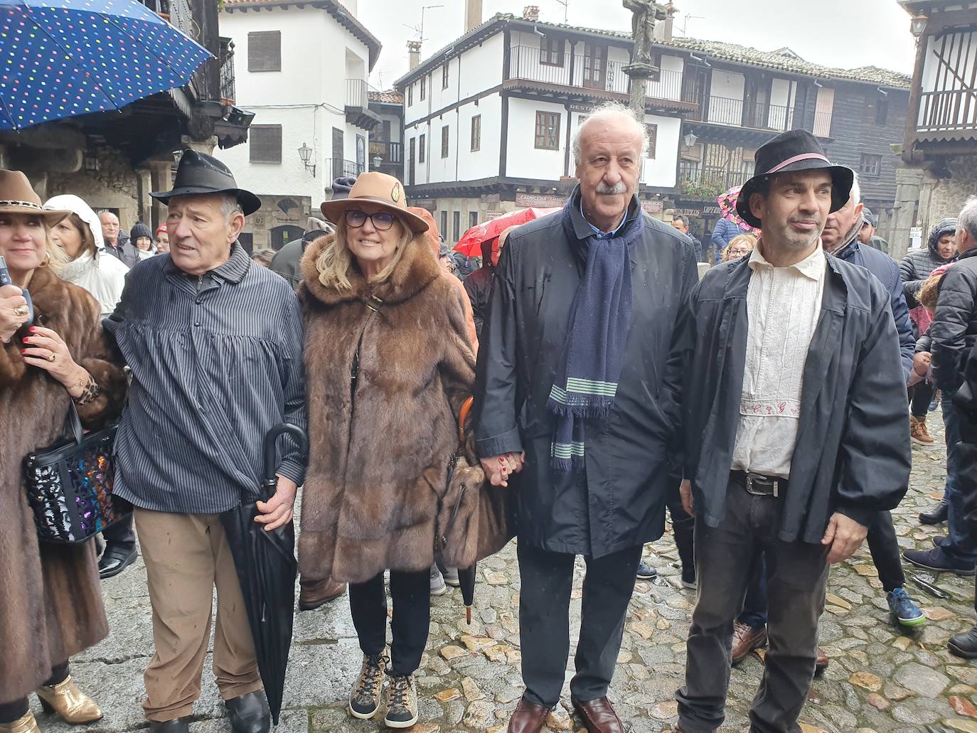 Fotos: La rifa del marrano de San Antón en La Alberca de Salamanca