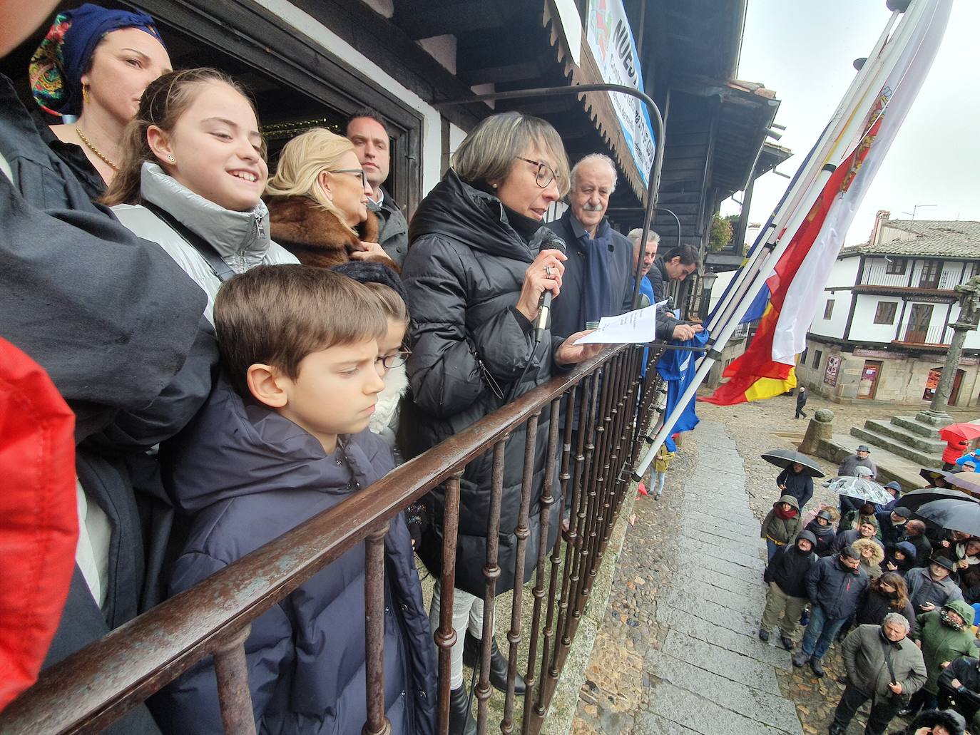 Fotos: La rifa del marrano de San Antón en La Alberca de Salamanca