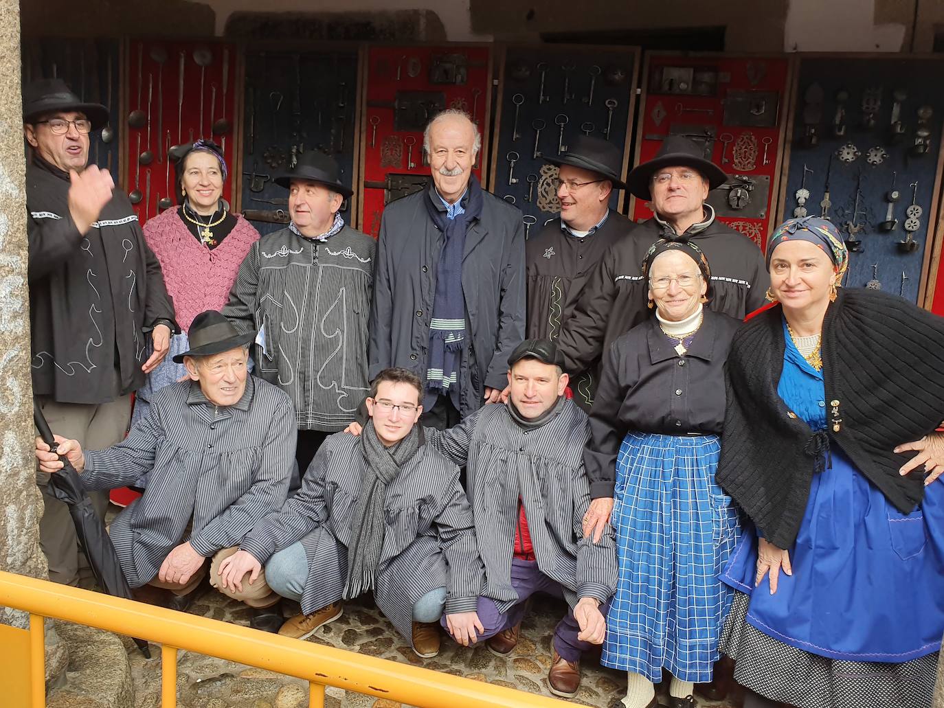 Fotos: La rifa del marrano de San Antón en La Alberca de Salamanca