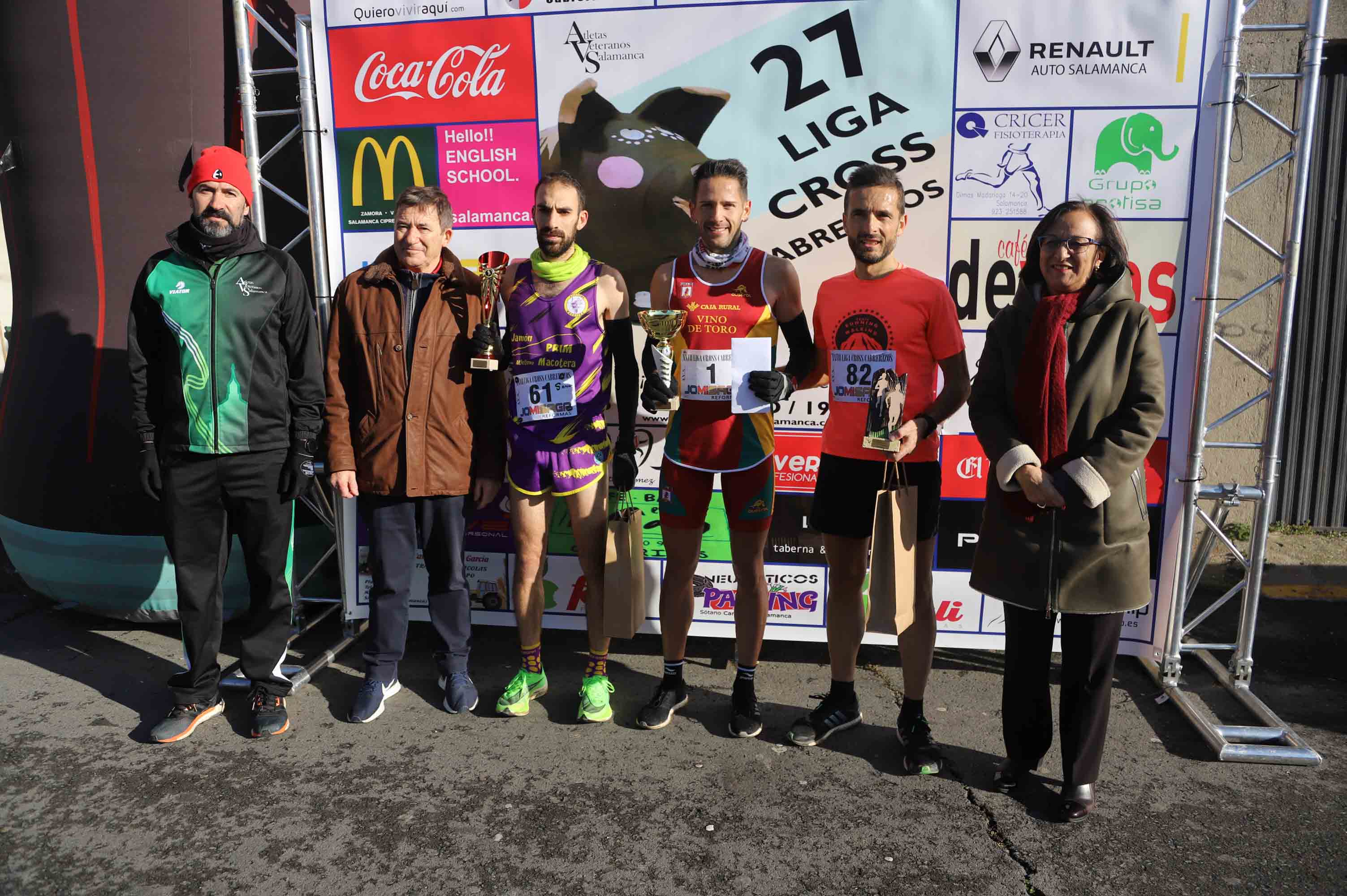 Fotos: la cuarta carrera de la Liga de Cross de Cabrerizos con victorias de Alberto Marcos y Silvia González