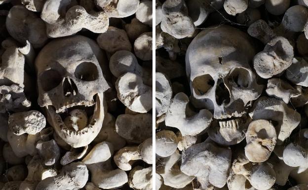 La calavera 'risueña' y la que conserva todo los dientes inferiores. 