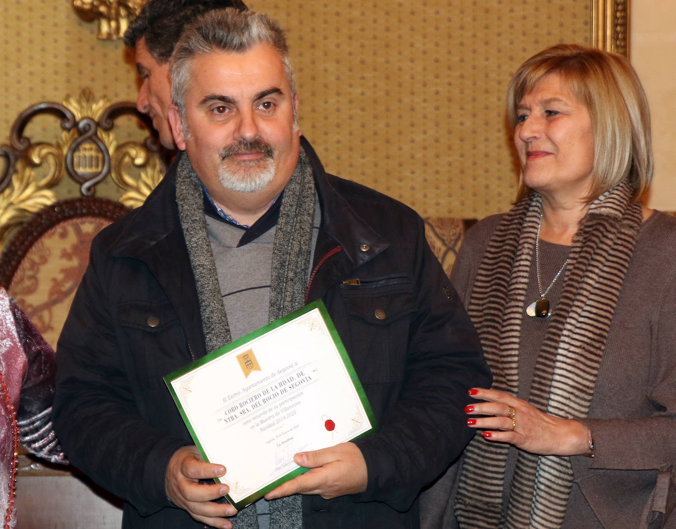 Entrega de premios del concurso de belenes y la muestra de villancicos. DE TORRE