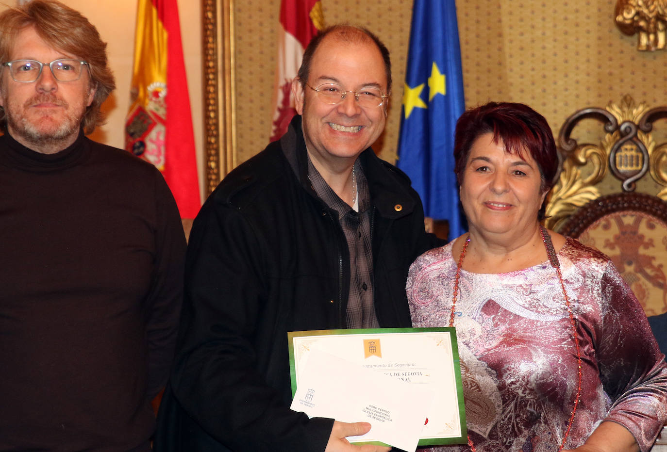 Entrega de premios del concurso de belenes y la muestra de villancicos. DE TORRE