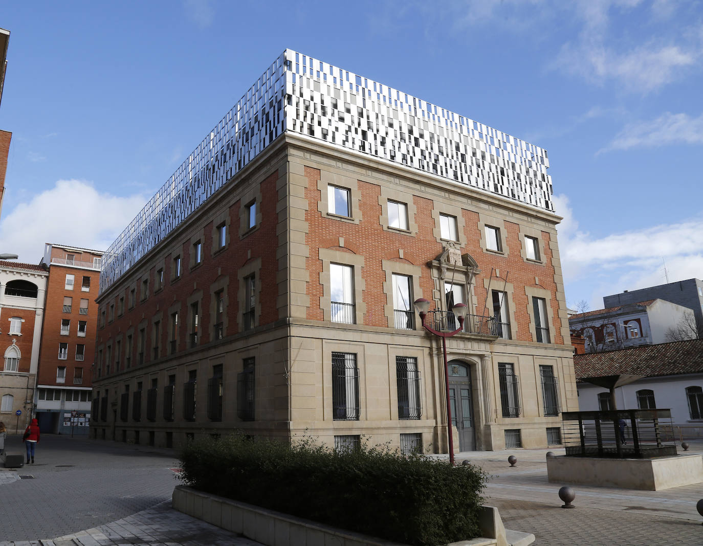 Edificio de la Audiencia de Palencia. 