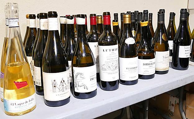 Los blancos de albillo mayor de Ribera del Duero que se cataron en Enofurisión, en el marco de Madrid Fusión 2020. 