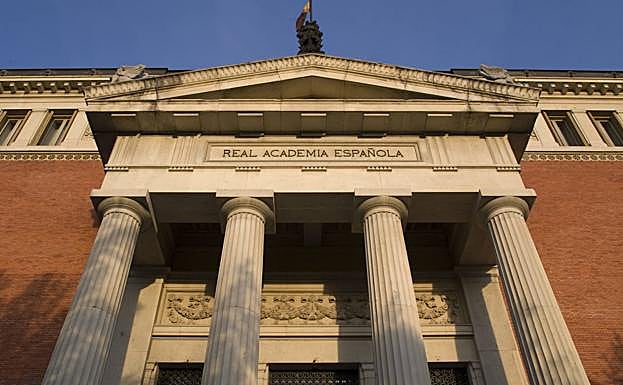 Sede de la Real Academia de la Lengua.