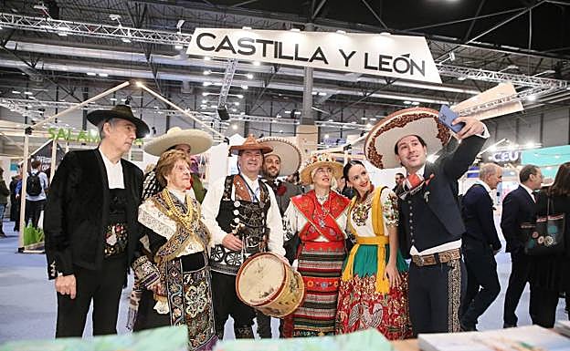 Pabellón de Castilla y León en Fitur.