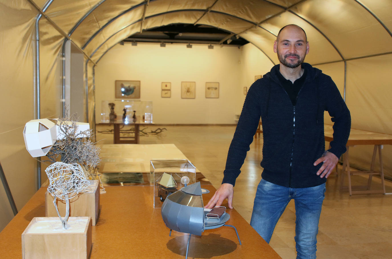 Exposición de José María Yagüe en el Museo Esteban Vicente 