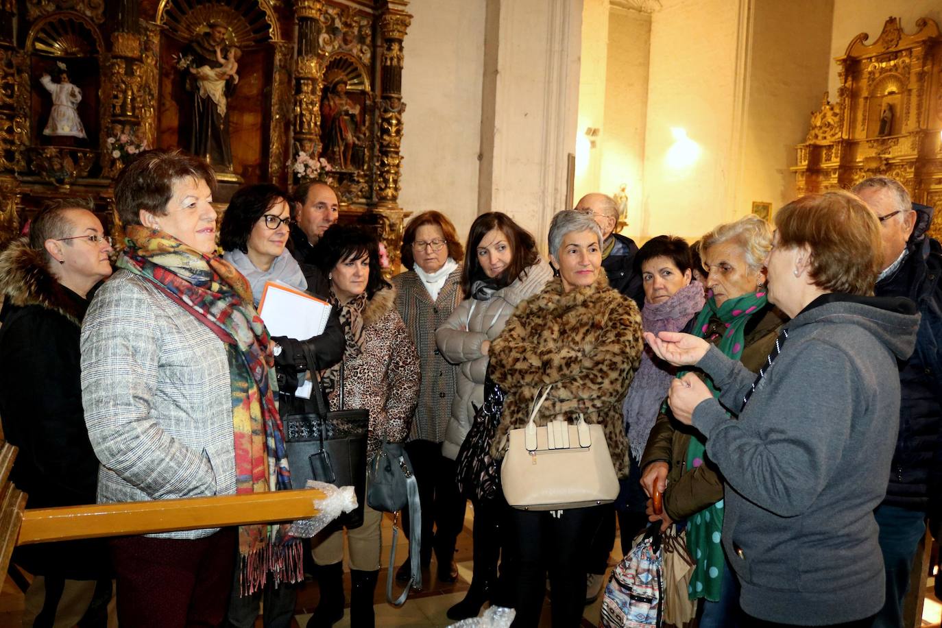 Los cooperativistas visitaron numerosos enclaves de la comarca. 