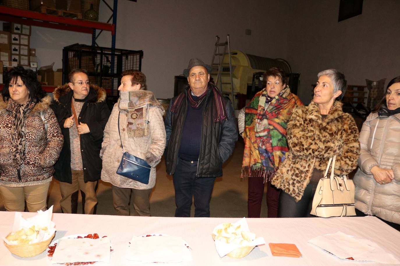 Los cooperativistas visitaron numerosos enclaves de la comarca. 