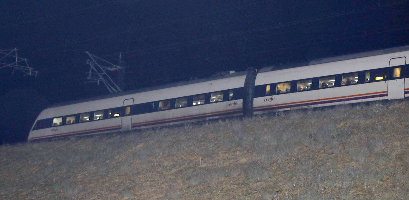 Descarrila un tren en Palencia sin causar heridos. 